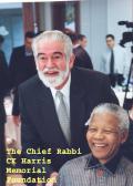 Chief Rabbi Cyril Harris with Nelson Mandela Chief Rabbi Cyril Harris with Nelson Mandela